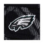 Men's Black Philadelphia Eagles Industry Flannel Button-Up Shirt Jacket