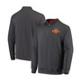 Men's Charcoal Iowa State Cyclones Tortugas Logo Quarter-Zip Jacket