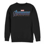 Marvel Men's Avengers Endgame Logo, Crewneck Fleece