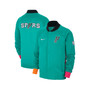 Men's Turquoise, Pink San Antonio Spurs 2022/23 City Edition Showtime Thermaflex Full-Zip Jacket