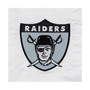 Men's White Las Vegas Raiders The Power Forward Full-Snap Jacket