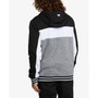 Men's Bold Color Block Varsity Jacket