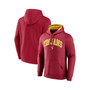 Men's Branded Cardinal USC Trojans Arch and Logo Tackle Twill Pullover Hoodie