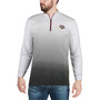 Men's Gray Texas A M Aggies Magic Team Logo Quarter-Zip Jacket