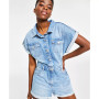 Women's Denim Playsuit
