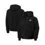 Men's Black New York Jets Dakota Cotton Canvas Hooded Jacket