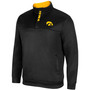 Men's Black Iowa Hawkeyes No Tomorrow Quarter-Zip Jacket