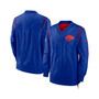 Men's Royal Buffalo Bills Sideline Team ID Reversible Pullover Windshirt