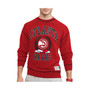 Men's Red Atlanta Hawks Peter French Terry Pullover Sweatshirt