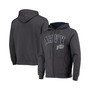 Men's Charcoal Navy Midshipmen Arch and Logo 3.0 Full-Zip Hoodie