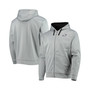 Men's Gray and Black Philadelphia Eagles Apprentice Full-Zip Hoodie