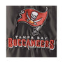 Men's Black Tampa Bay Buccaneers Coaches Classic Raglan Full-Snap Windbreaker Jacket