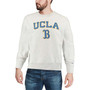 Men's Gray UCLA Bruins Arch Over Logo Reverse Weave Pullover Sweatshirt