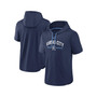 Men's Navy Kansas City Royals City Connect Short Sleeve Pullover Hoodie