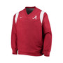 Men's Crimson Alabama Crimson Tide Rev Pullover Windbreaker Jacket