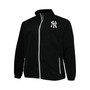Men's Black New York Yankees Big and Tall Polar Full-Zip Jacket