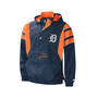 Men's Navy Detroit Tigers Impact Hoodie Half-Zip Jacket