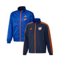 Men's Navy and Blue FC Cincinnati 2023 On-Field Anthem Full-Zip Reversible Team Jacket