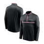 Men's Black Inter Miami CF Lineup Quarter-Zip Jacket