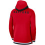 Men's Red Toronto Raptors 75th Anniversary Performance Showtime Hoodie Full-Zip Jacket