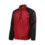 Men's Cardinal, Black Arkansas Razorbacks Point Guard Raglan Half-Zip Jacket