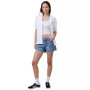 Women's Mini Cargo Denim Shorts