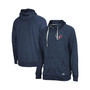 Men's Heathered Navy Houston Texans In Season Hoodie Full-Zip Jacket