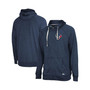 Men's Heathered Navy Houston Texans In Season Hoodie Full-Zip Jacket