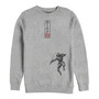 Marvel Men's Avengers Endgame Ronin Action Pose, Crewneck Fleece
