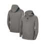 Men's Heather Gray Michigan State Spartans Team Basketball Spotlight Performance Pullover Hoodie