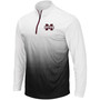 Men's Gray Mississippi State Bulldogs Magic Team Logo Quarter-Zip Jacket