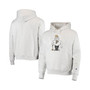 Men's Heathered Gray Purdue Boilermakers Team Vault Logo Reverse Weave Pullover Hoodie