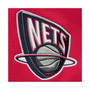 Men's Navy New Jersey Nets Hardwood Classics Colorblock Pullover Hoodie