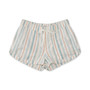 Juniors' New Impossible Love Striped Cotton Shorts