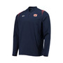 Men's Navy Auburn Tigers 2021 Sideline Motivate Quarter-Zip Jacket