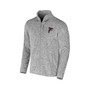 Men's NFL x Darius Rucker Collection by Heather Gray Atlanta Falcons Fleece Full-Zip Jacket