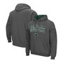 Men's Charcoal Michigan State Spartans Arch Logo 3.0 Pullover Hoodie