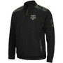 Men's Black Texas A M Aggies OHT Military-Inspired Appreciation Commo Fleece Quarter-Zip Jacket