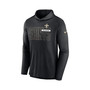 Men's Black New Orleans Saints Performance Team Pullover Hoodie