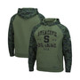 Men's Olive, Camo Syracuse Orange OHT Military-Inspired Appreciation Raglan Pullover Hoodie