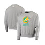 Men's Heathered Gray California Seals Team Classics Vintage-Like Pullover Sweatshirt