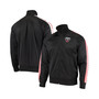 Men's Black D.C. United Track Raglan Full-Zip Jacket