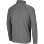 Men's Heathered Charcoal Florida Gators Robert Raglan Quarter-Zip Jacket