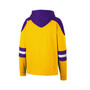 Men's Gold LSU Tigers Lace-Up 4.0 Pullover Hoodie