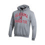 Men's Heather Gray Alabama Crimson Tide High Motor Pullover Hoodie
