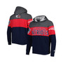 Men's Heather Charcoal, Navy New England Patriots Extreme Pullover Hoodie