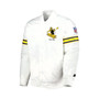 Men's White Pittsburgh Steelers The Power Forward Full-Snap Jacket