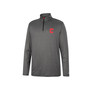 Men's Charcoal Cornell Big Red Logo Quarter-Zip Windshirt
