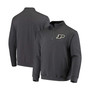 Men's Charcoal Purdue Boilermakers Tortugas Logo Quarter-Zip Jacket