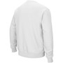 Men's White Ohio State Buckeyes Team Arch Logo Tackle Twill Pullover Sweatshirt
